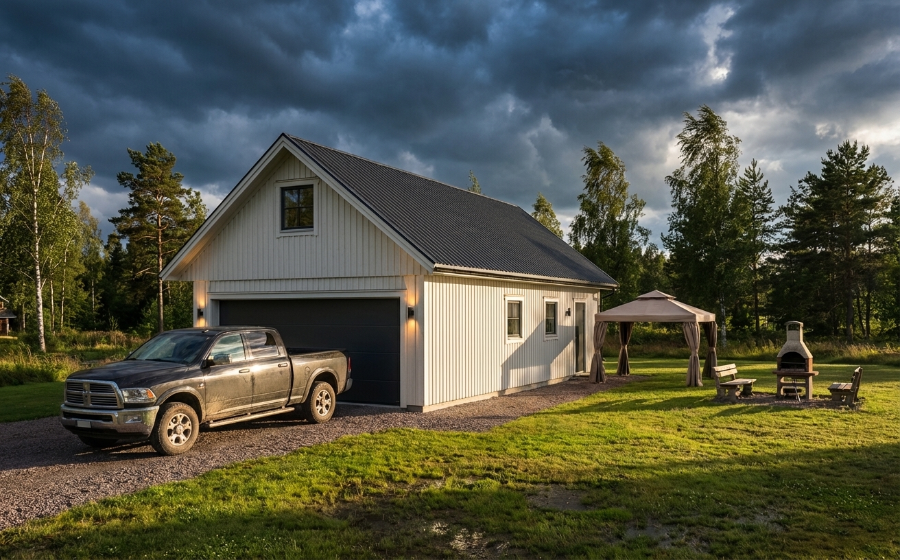 Fäboda 60m² Enkelgarage