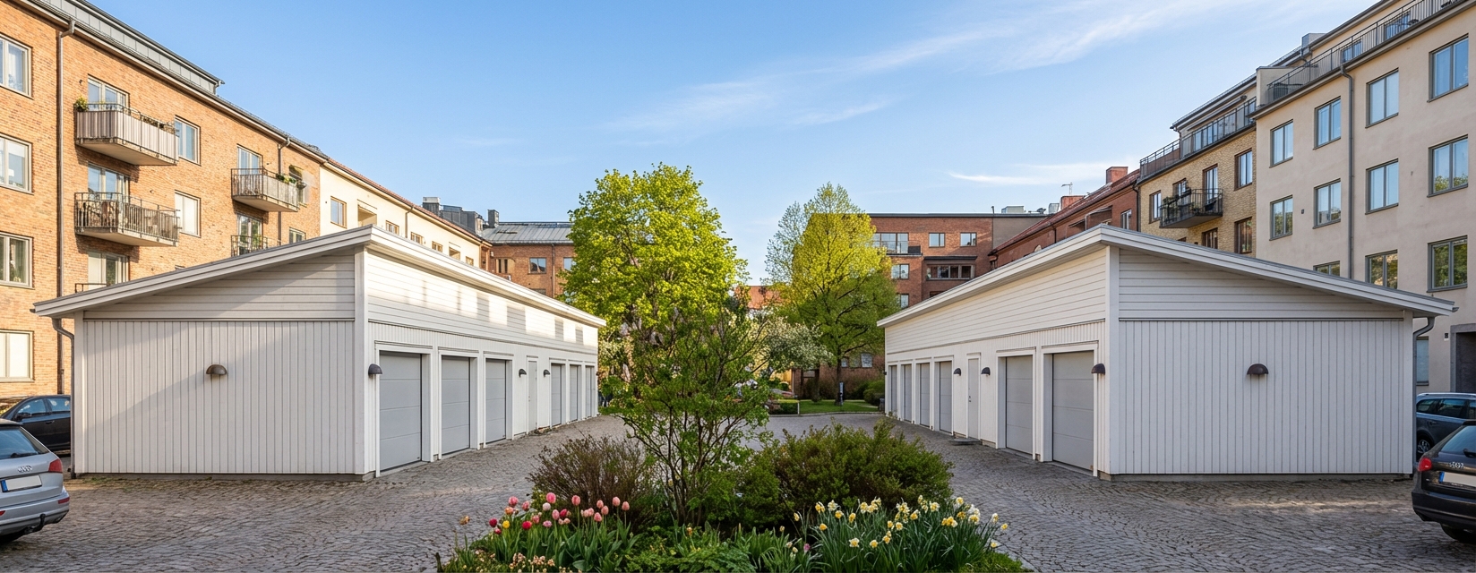 Övre Bäck 140m² Radgarage sommar